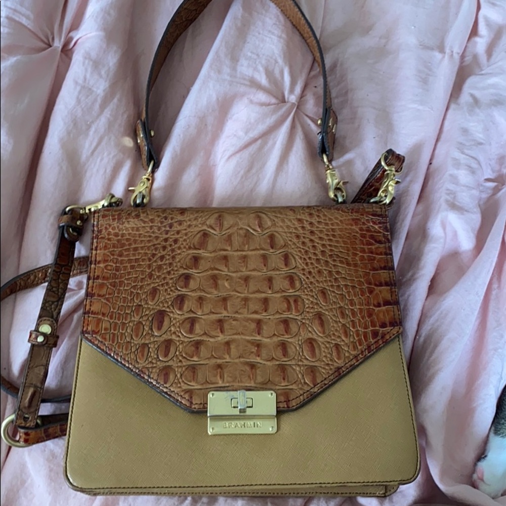 Brahmin handbag and matching wallet